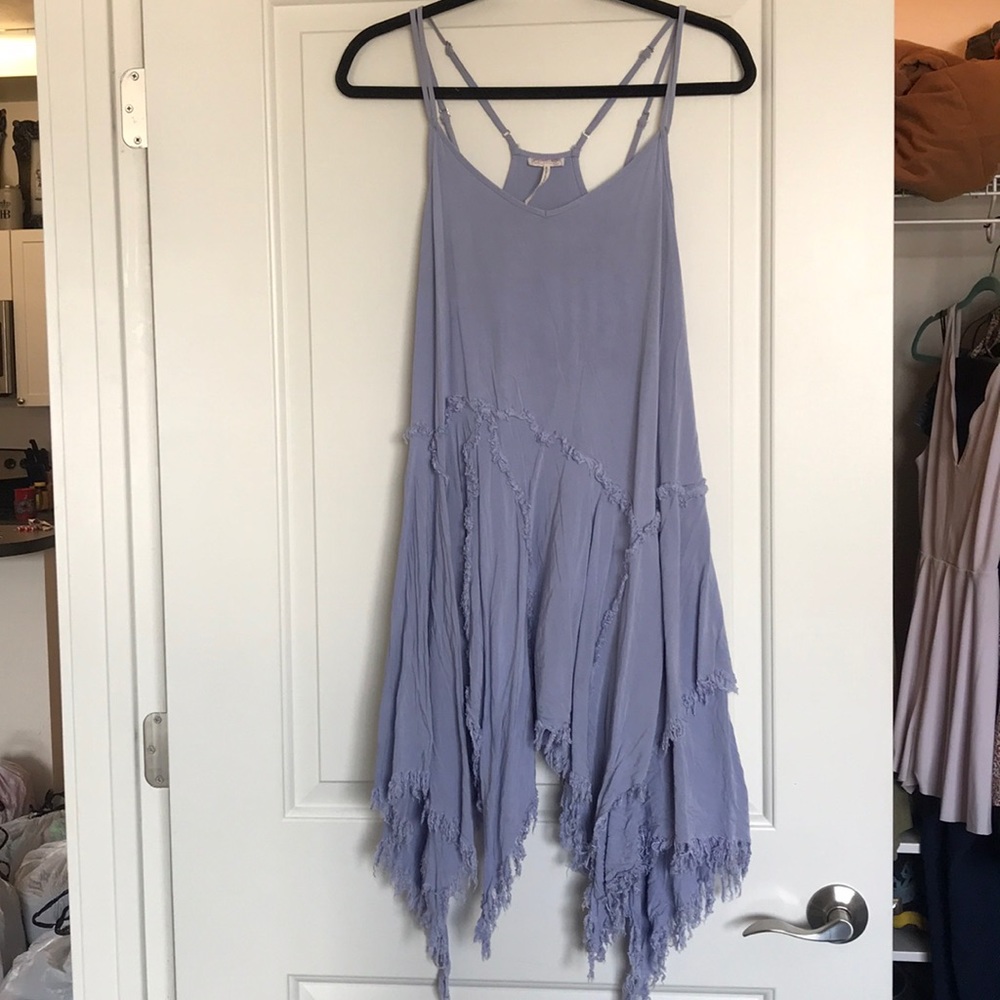 Periwinkle free people dress